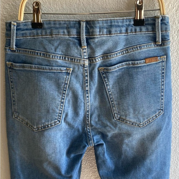 Joe’s Jeans~The Charlie High Rise Skinny Crop Vertical Studded Jeans Size 26 - Picture 6 of 12